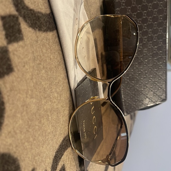 Gucci sunglasses with ombré tint